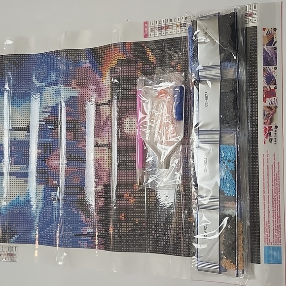 BN 2/$20 Castle Diamond Art Kit 30x 50cm - Picture 3 of 3